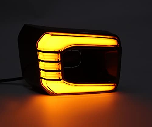 Amazon | 自遊本舗 LED デイライト付き フォグランプ カバー