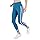Hurley Leggings 7/8 con Rayas Laterales, Verde Azulado Profundo, S para Mujer