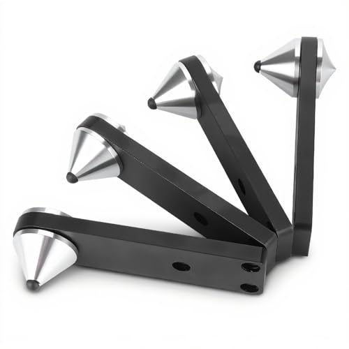 Caisson de haut-parleur support de pointe anti-choc combiné audio 4PCS