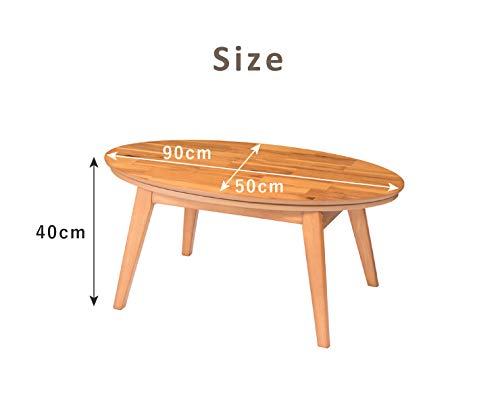 Amazon.co.jp : 楕円こたつ noix ノワ 幅90 : ホーム＆キッチン