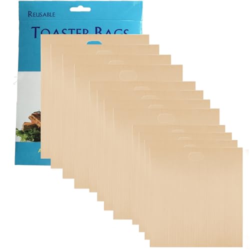 12 Pack Toaster Bags with 3 Sizes