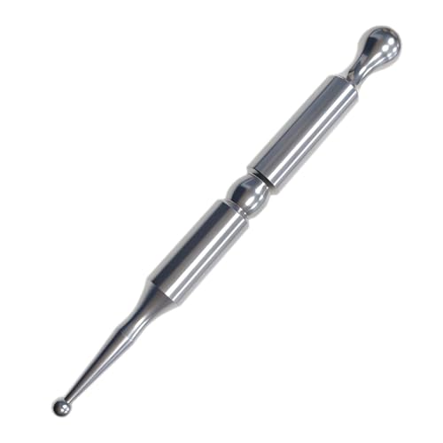 Gdojj Acupuncture Pen Stainless Steel Acupressure Pen Trigger Point Massage Tool for Muscle Tension Relief Manual Reflexology Massage Tool
