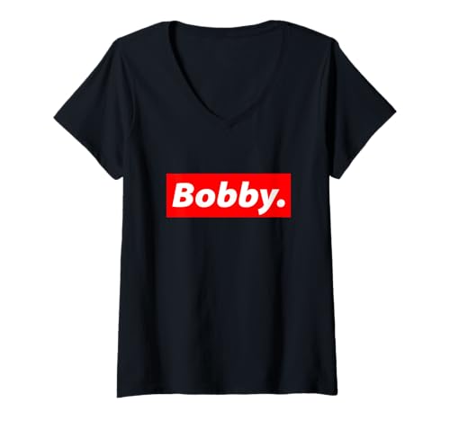 Photo de Femme Bobby T-Shirt avec Col en V