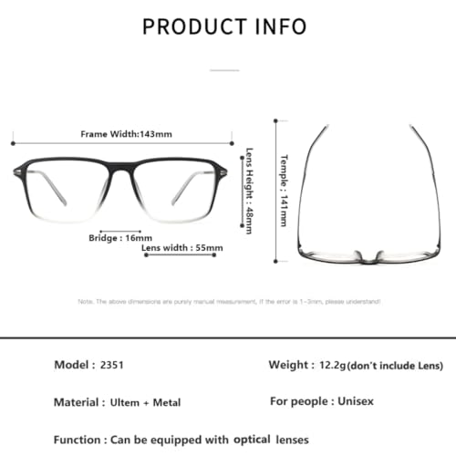 Monture titane et acétate lunettes ultra légères et robustes noir mat - 2