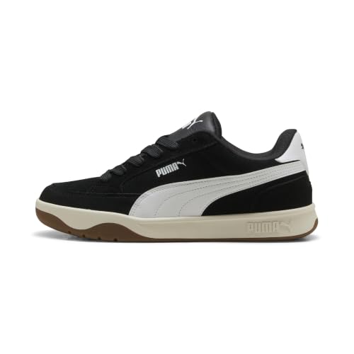 PUMA Park LT SD Sneaker, Unisex, Schwarz/Weiß, 8 UK – Ansicht 3