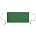 Waist Aprons Commercial Restaurant Home Bib Spun Poly Cotton Kitchen (3 Pockets)in Dark Green