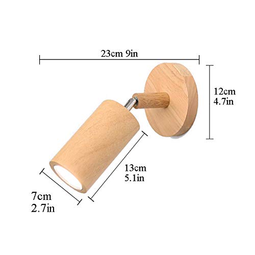 Lámpara de pared de lectura regulable LED 3000K estilo nórdico mini 7