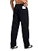ZUY Men's Baggy Fleece Sweatpants Cotton Lounge Open Bottom Athletic Pants Straight Leg Drawstring with Pockets Black M