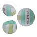 Size Volleyball Ball for Beach and Indoor Training, Soft Touch for Durable Outdoor Volleyball with Rubber Liner and PVC Cover, Machine Sewn for Enhanced