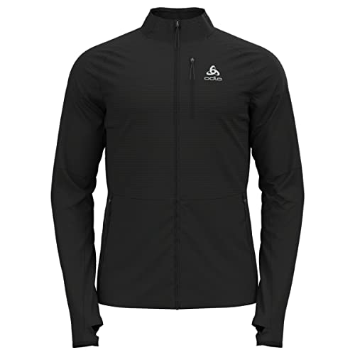 Odlo Herren SESVENNA Midlayer-Jacke, Black