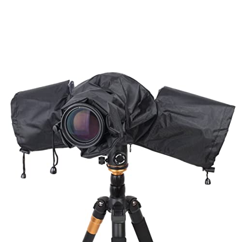 Funda para cámara protector lluvia con ventana transparente para manejo de lente