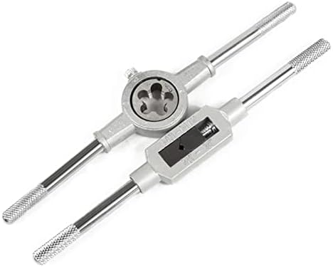 MINGPING 31pcs Tap and Die Set - Alloy Steel Screw Thread Taps & Wrench, Precision Hand Tapping Tools for Metalworking, DIY, and Repairs
