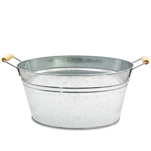 Blümelhuber Verzinkte Wanne - Schale zum Bepflanzen - Garten Deko Draußen...