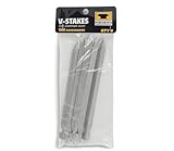 Mountainsmith Tent Stakes - 8-Pack Durable Aluminum V-Stakes for Camping & Backpacking Tents - One Color - One Size