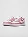 Nike Women's Court Vision Low Next Nature Shoes, Elemental Pink/White, 8
