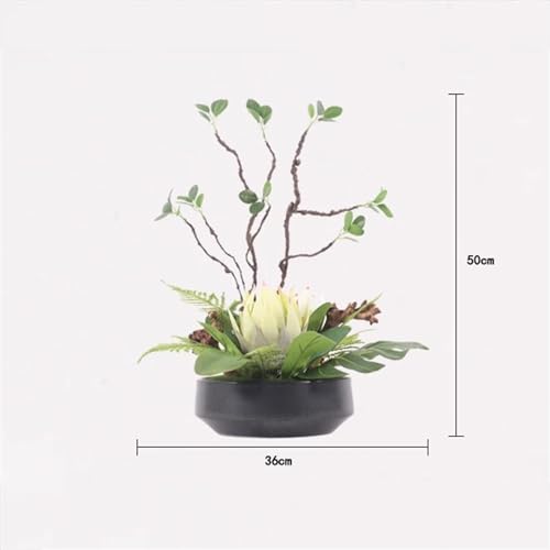 Simulation plante verte pour centres de table restaurant et maison - 4