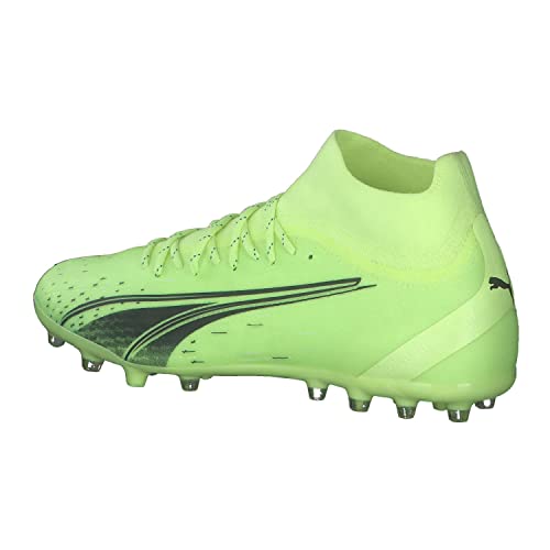PUMA PUMA Men's Ultra Pro Mg Soccer Shoe, Fizzy Light Parisian Night Blue Glimmer, 12