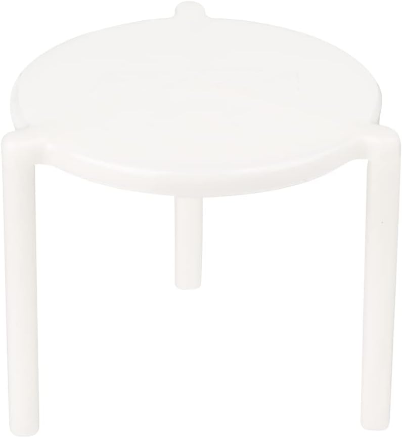 Restaurantware Eco Pie 1.7 x 1.4 Inch Tabletop Pizza Savers 1000 Disposable Pizza Plastic Centers - Easy To Remove Sturdy White Plastic Pizza Risers For Delivery Take Out Or Catering