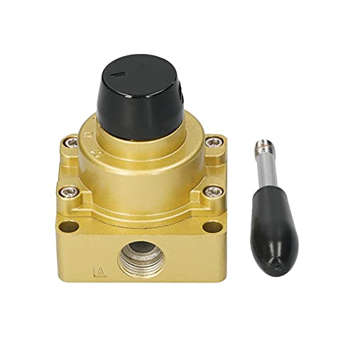 Válvula manual de aire de hierro fundido de 1/2 pulgada y 4 vías para control industrial 4