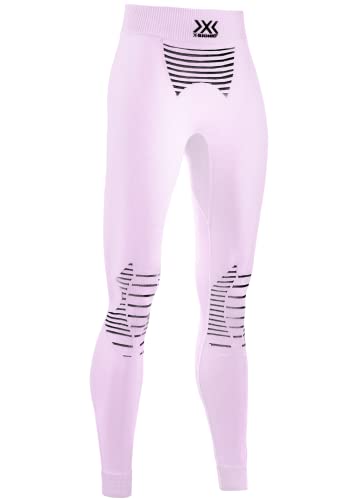 X-Bionic Invent 4.0 Pants Wmn, Capa de Base Pantalones Funcionales, Mujer, Winsome Orchid/Opal Black, L