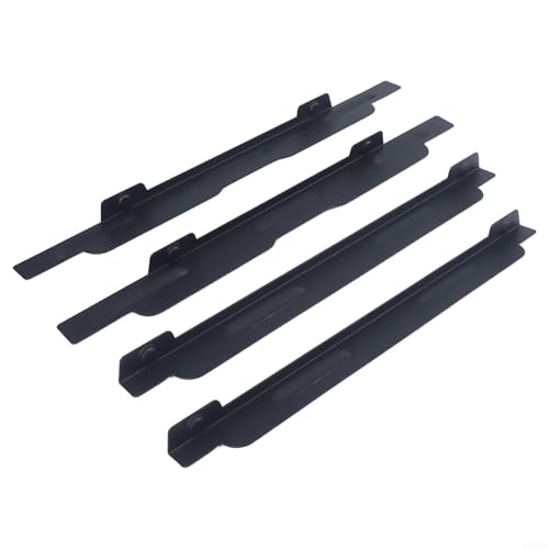 Pannelli magnetici per barbecue, 91,4 cm, protezione contro il calore, in acciaio inox, protezione laterale posteriore per barbecue a gas con parte superiore piatta