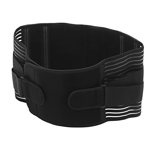 VGEBY Waist Brace, Comfortable Wear Waist Compression Brace High Elasticity Mesh Hole Design Back Support Belt for Fitness Sports (M)