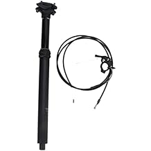 Internal Cable Dropper Seatpost Aluminum Alloy Professional Bike Hydraulic Lifting Seatpost Rainproof Dust Proof for Mountain Biking Cycling Enthusiasts