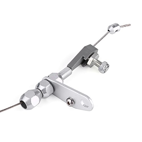 Yosoo Stainless Steel Braided Kick Down Cable Transmission Detent Kickdown For Ford C6 #TOP3