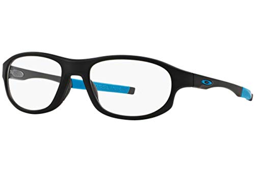 Oakley Crosslink Strike OX8048 - 0156 Eyeglasses Satin Black w/ Clear Demo Lens 56mm