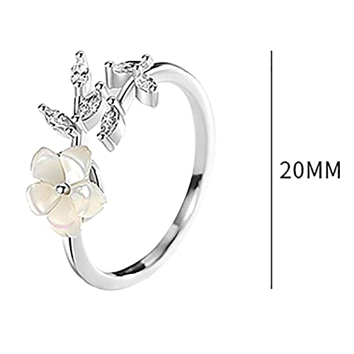 Bague réglable argent 925 résout les problèmes de taille de doigt - 4