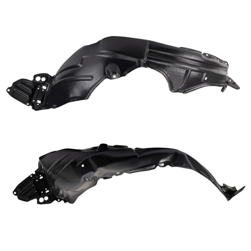 Image of TRQ Inner Fender Liner Set Compatible with 2012-2017 Toyota Yaris TO1248169 TO1248193 TO1248197 TO1249169 TO1249193 TO1249197
