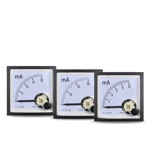 Milliampèremètre DC 500mA CP48 ampèremètre à aiguille YT48BE48 pour circuit