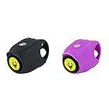 ☛ 【Einfach zu bedienen】 Werkzeuglose Installation, einfacher und schnellerer Clip an den meisten Lenkern. 120 dB laut genug, um Autos oder Fußgänger zu warnen. Kann im täglichen Pendeln verwendet werden.