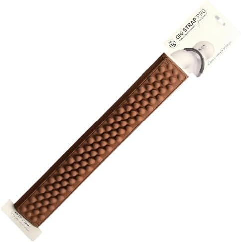 GIG STRAP PRO: World's Most Advanced Guitar Strap Pad w/Patented acupressure technology, relieves back & shoulder pain