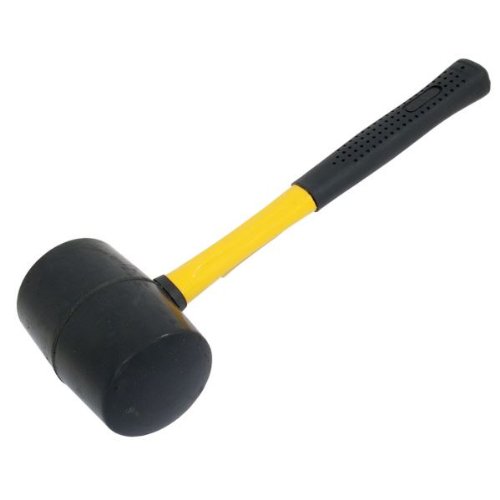 Rubber Mallet 32oz Fibre Handle