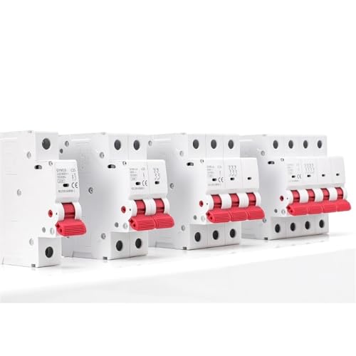 MCB 3P Mini disjoncteur GYM10 6KA triphasé courbe C pour tableau électrique rail Din