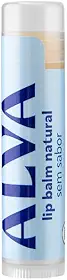 Alva Hidratante Labial Orgânico Sem Sabor 4,25g
