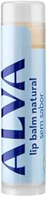 Alva Hidratante Labial Orgânico Sem Sabor 4,25g