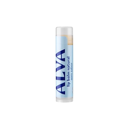 Alva Hidratante Labial Orgânico Sem Sabor 4,25g