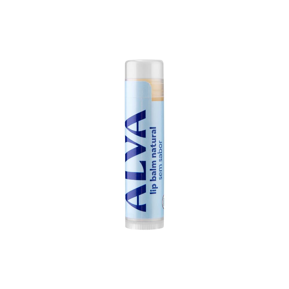 Alva Hidratante Labial Orgânico Sem Sabor 4,25g