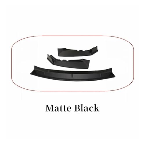 Spoiler diffuseur séparateur pour CRV 2017 2018 2019, lèvre plastique ABS noir mat - 2