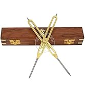 Humaira Nautical Artist Proportional Scale Divider Drawing Tool Professional 9” Long Solid Brass ...