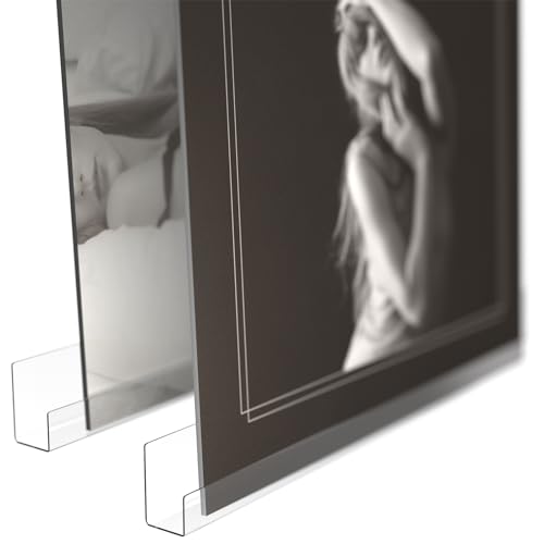 Bigantss 6 Pack Clear Acrylic Vinyl Record Floating Shelves thumb #7