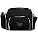 TO GO Meal Prep Bag Insulated Lunch Meals Bag W/6 Portion Control Containers,2 ICE PACKS, Shaker, Pill Box,With an Adjustable shoulder. bag for meals (Black)