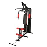 Ultrasport Kraftstation Basic 30in1, 30 Übungen mit 1 Fitness-Station, Trainingsstation für Oberkörper, Beine, Arme etc., kombiniert Armstation und Beinstation zum Multi-Gym