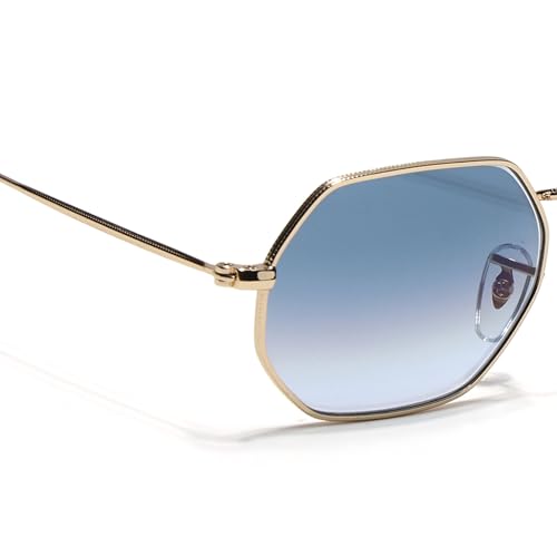 Image of Voyage UV Protection & Gradient Hexagonal Sunglasses for Men & Women