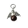 Engel hanger Murano-glas ca. 1 8×1 5cm wijnrood