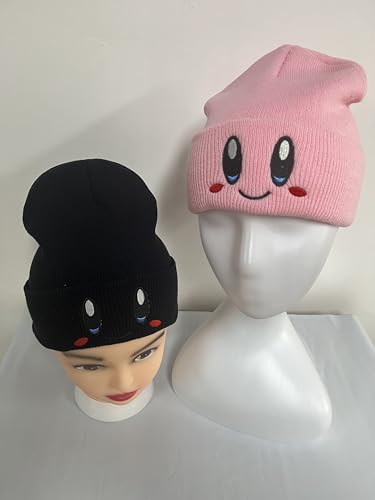 Cute Smile Face Beanie Embroidery Warm Hat Sweater Hat Knitted Hat Hip Hop Hat Outdoor Cap for Boys Girls2