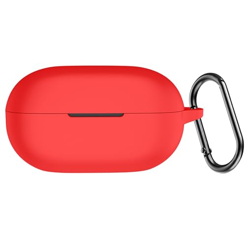 USTIYA Case for Beats Solo Buds Wireless Headphones Protection Cover Full-Body Soft Silicone with Keychain Headphone Accessories Funda Carcasa (Red) USTIYA Case for Beats Solo Buds Wireless Headphones Protection Cover Full-Body Soft Silicone with Keychain Headphone Accessories Funda Carcasa (Red)