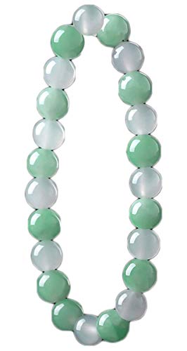 Bracelet perle rond jadeite confort quotidien pour poignet sensible
